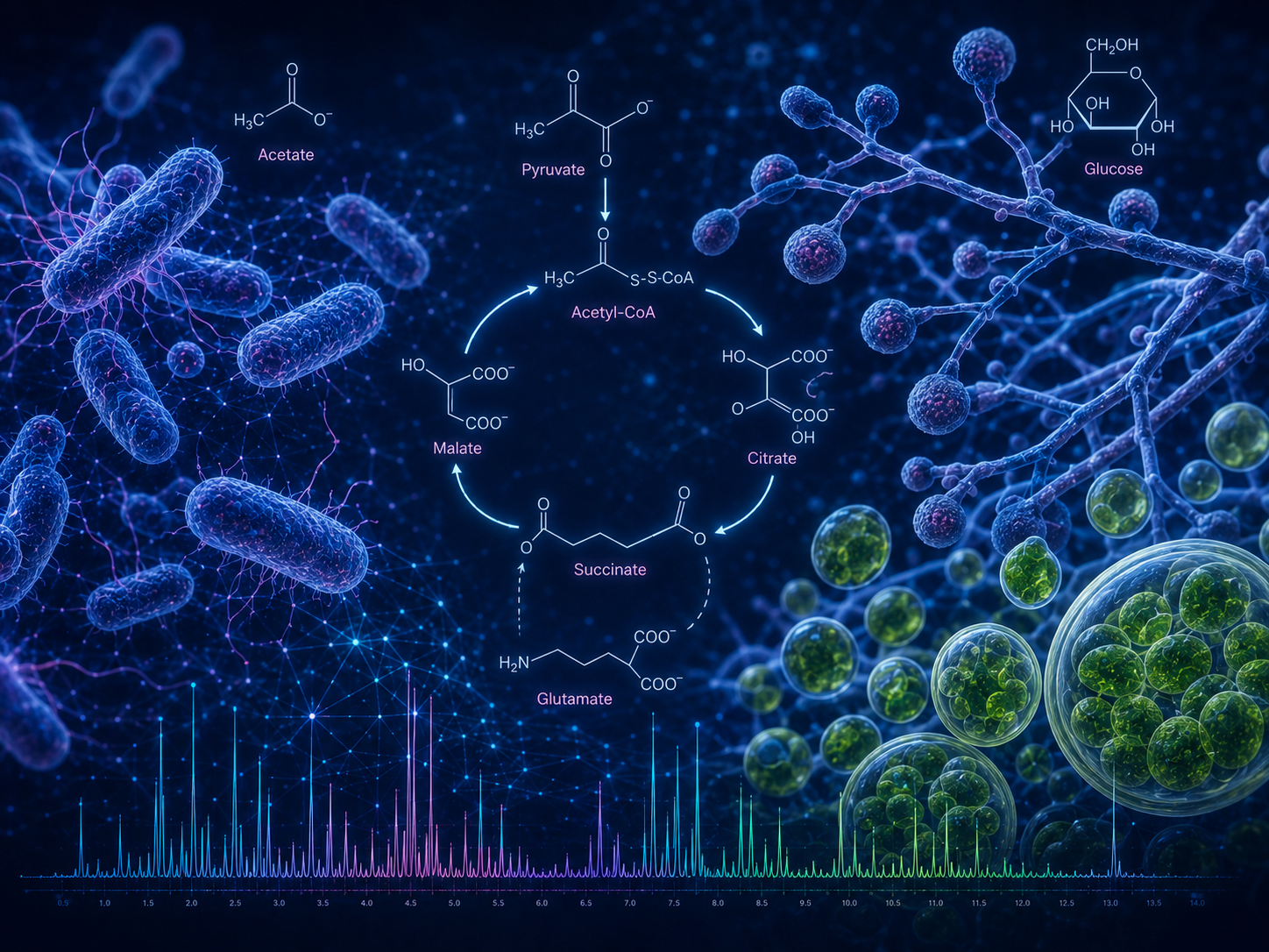 Bacterial, Fungal & Algae Metabolism application visual