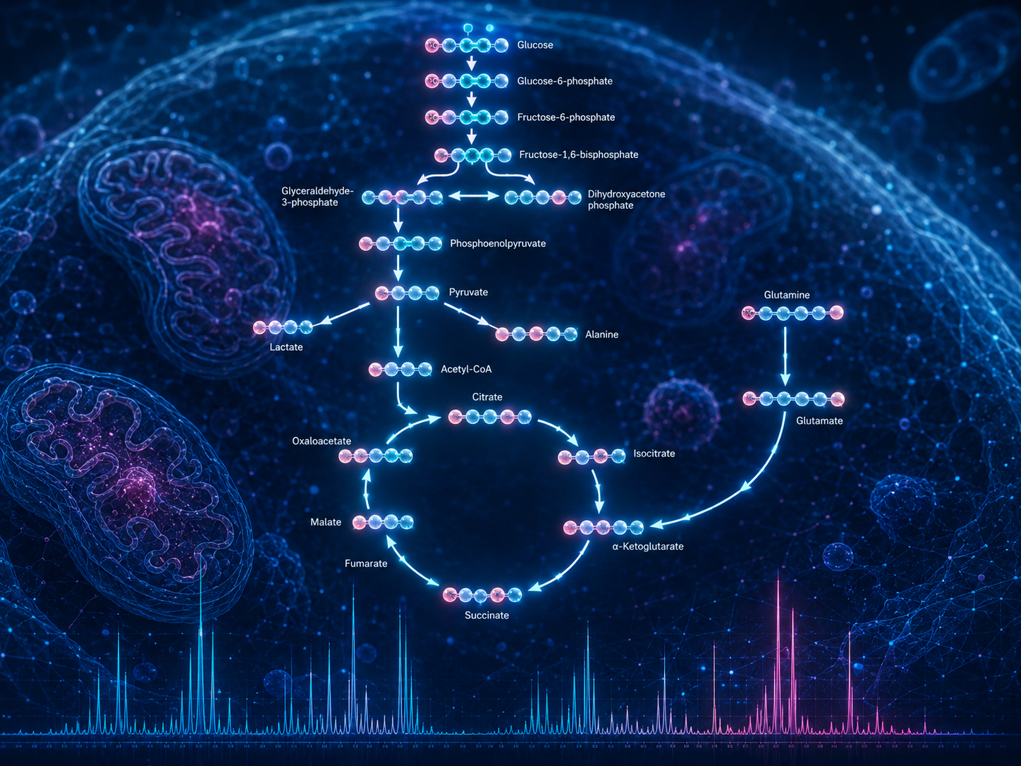 Metabolic Flux Analysis application visual