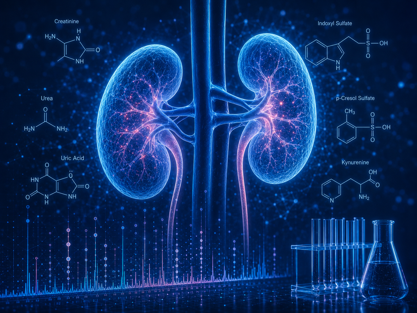 Renal and Disease Markers application visual